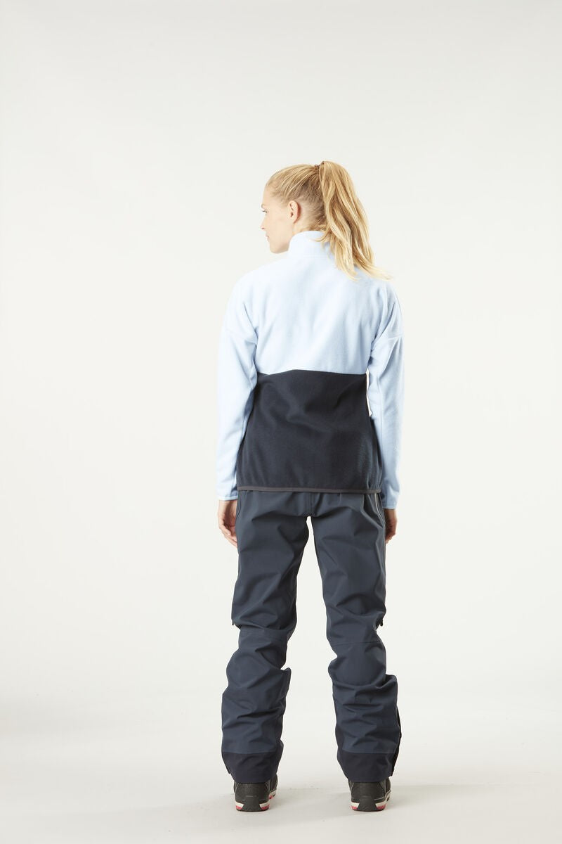 Picture Organic Damska Bluza Arcca 1/4 Zip Ice Melt/Granatowa
