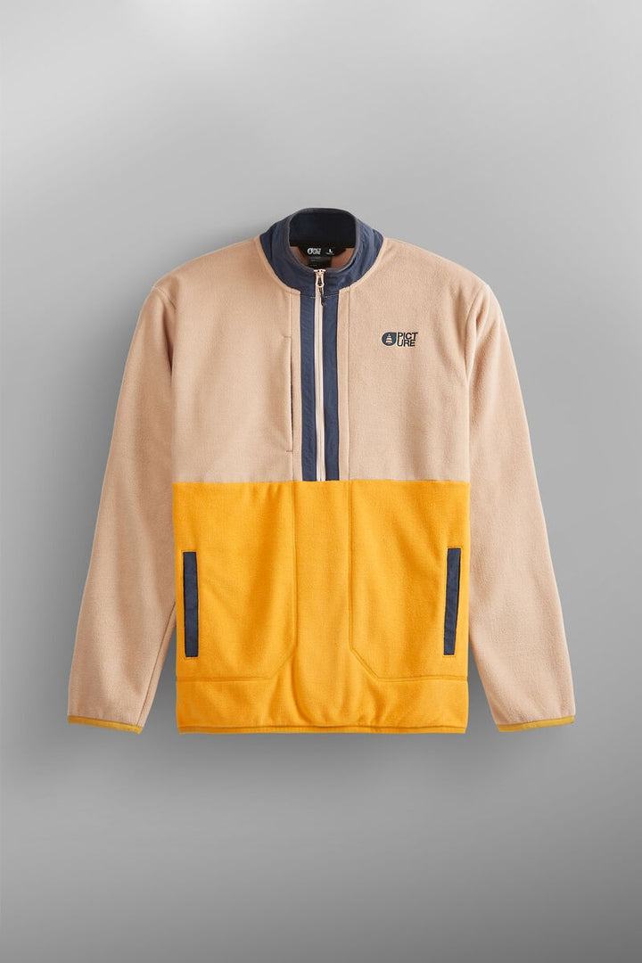 Picture Organic Męska Bluza Mathew 1/4 Zip Autumn Blaze