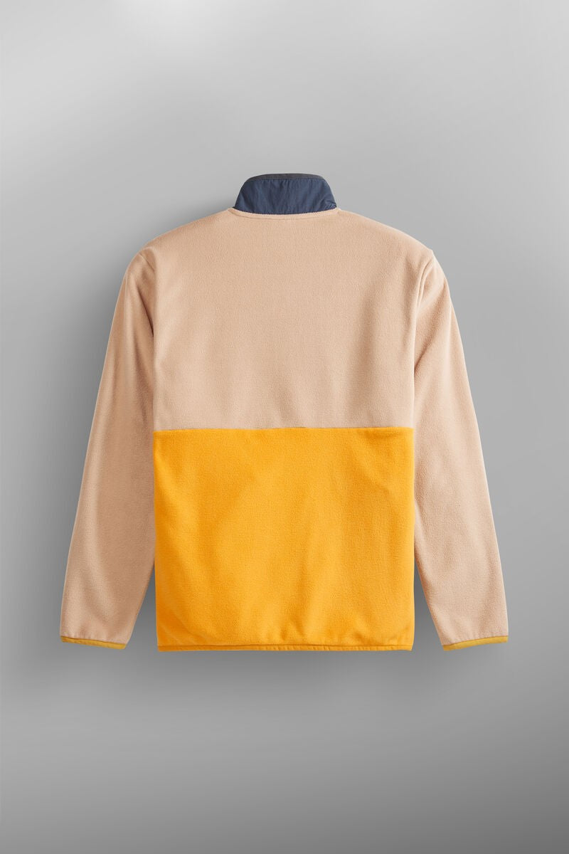 Picture Organic Męska Bluza Mathew 1/4 Zip Autumn Blaze