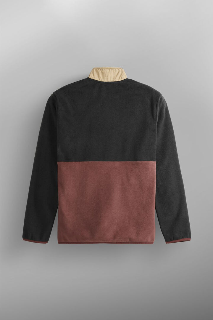 Picture Organic Męska Bluza Mathew 1/4 Zip Andorra/Black