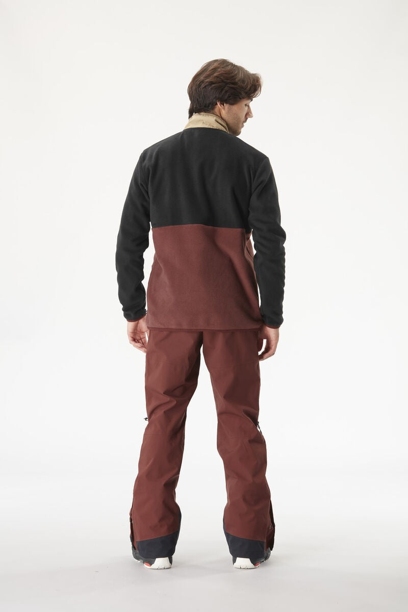 Picture Organic Męska Bluza Mathew 1/4 Zip Andorra/Black
