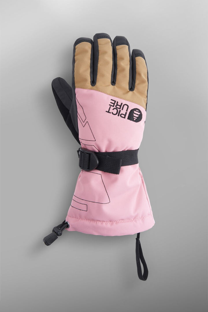 Picture Organic Juniorskie Rękawice Testy 10/10 Cashmere Rose