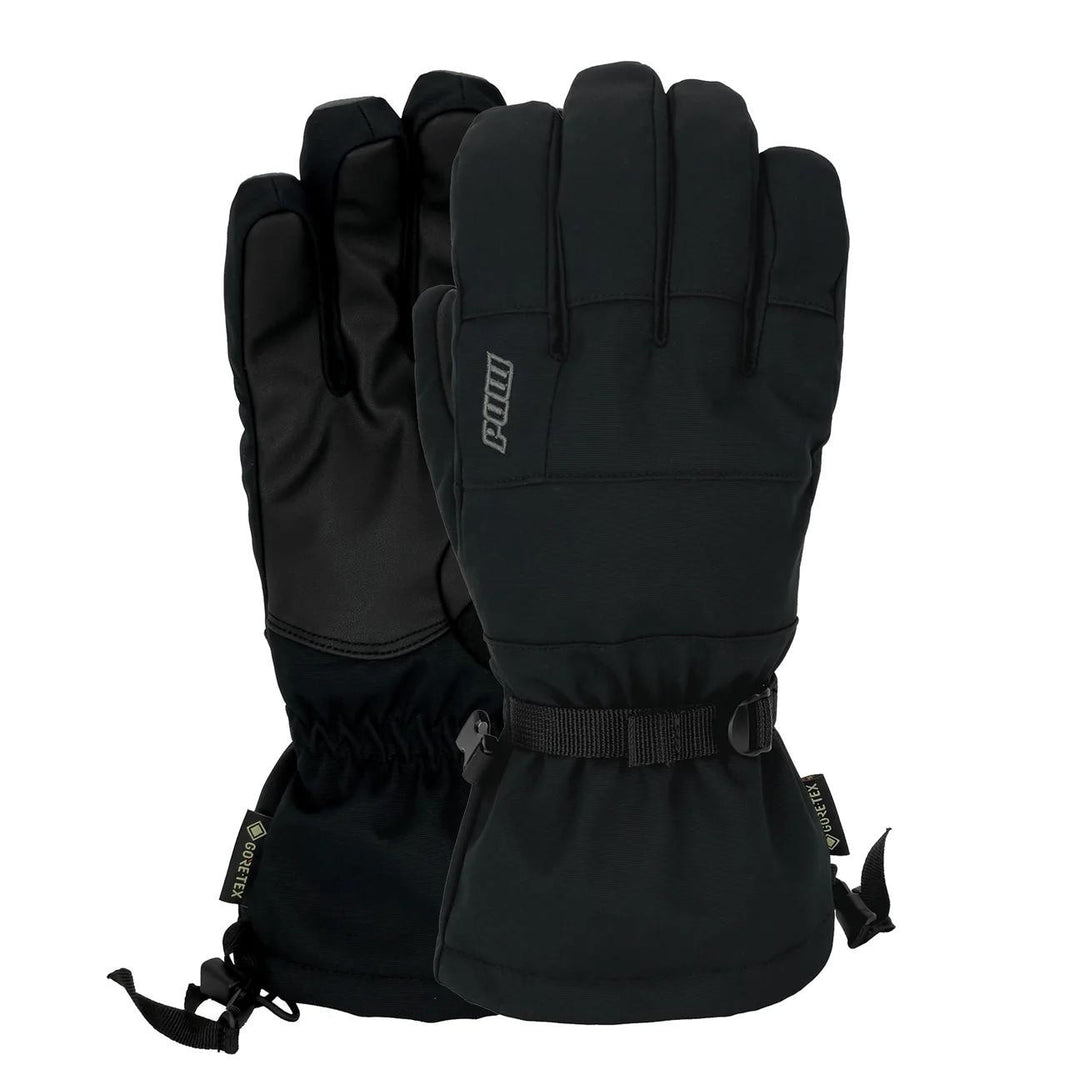 Pow Męskie Rękawice Trench GTX Czarne