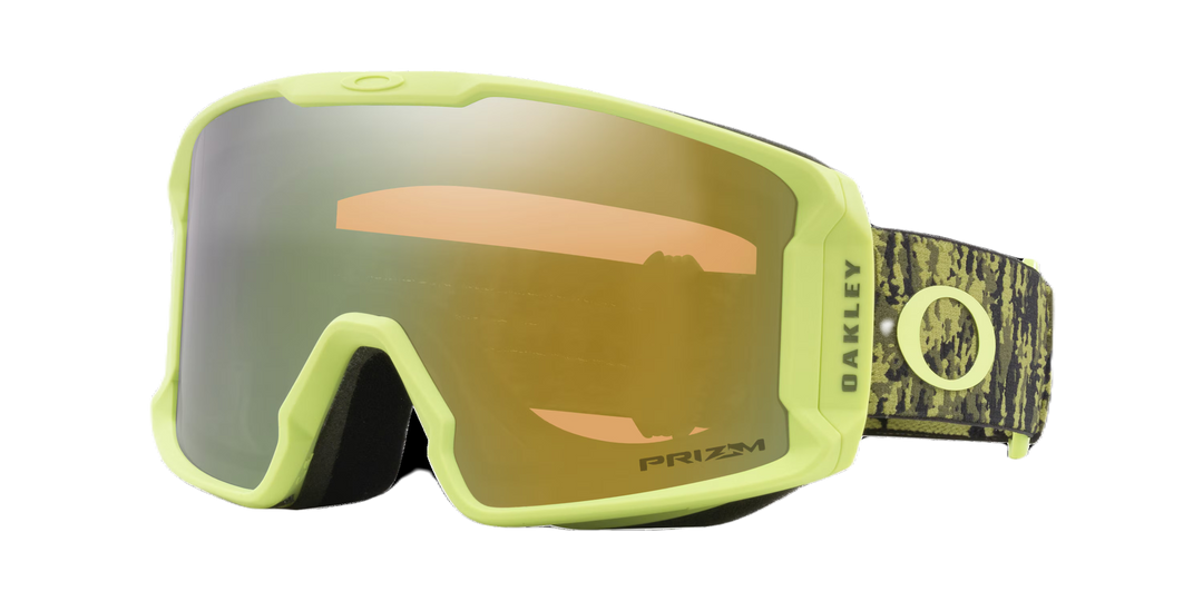 Oakley Gogle Line Miner M Tree Camo, Szybka Prizm Snow Sage Gold Iridium