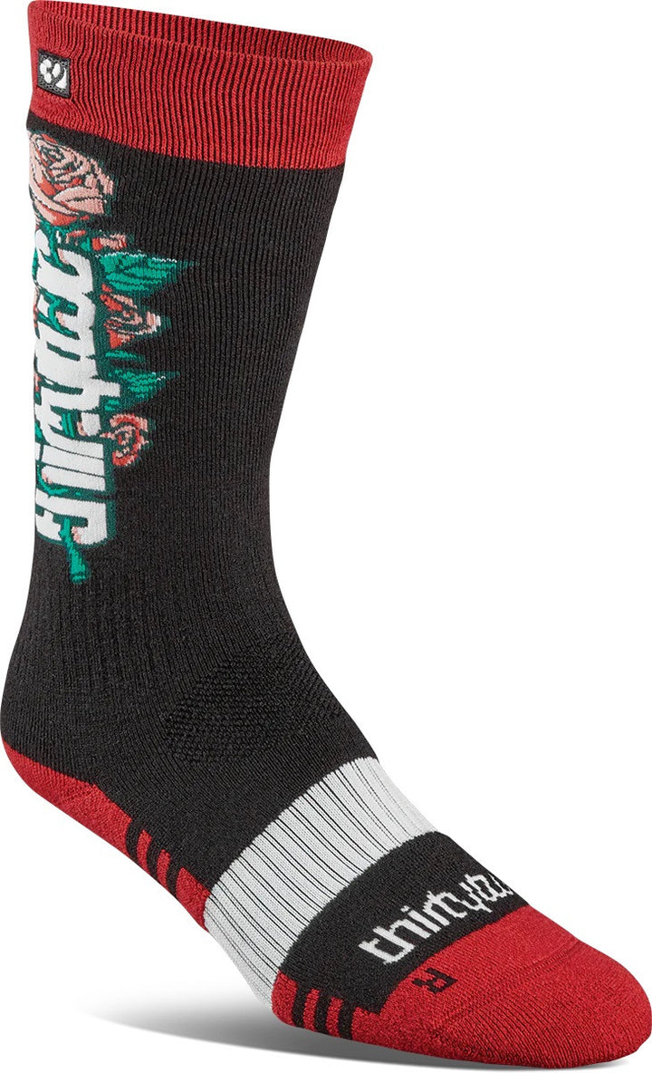 ThirtyTwo Damskie Skarpety Merino Czarne