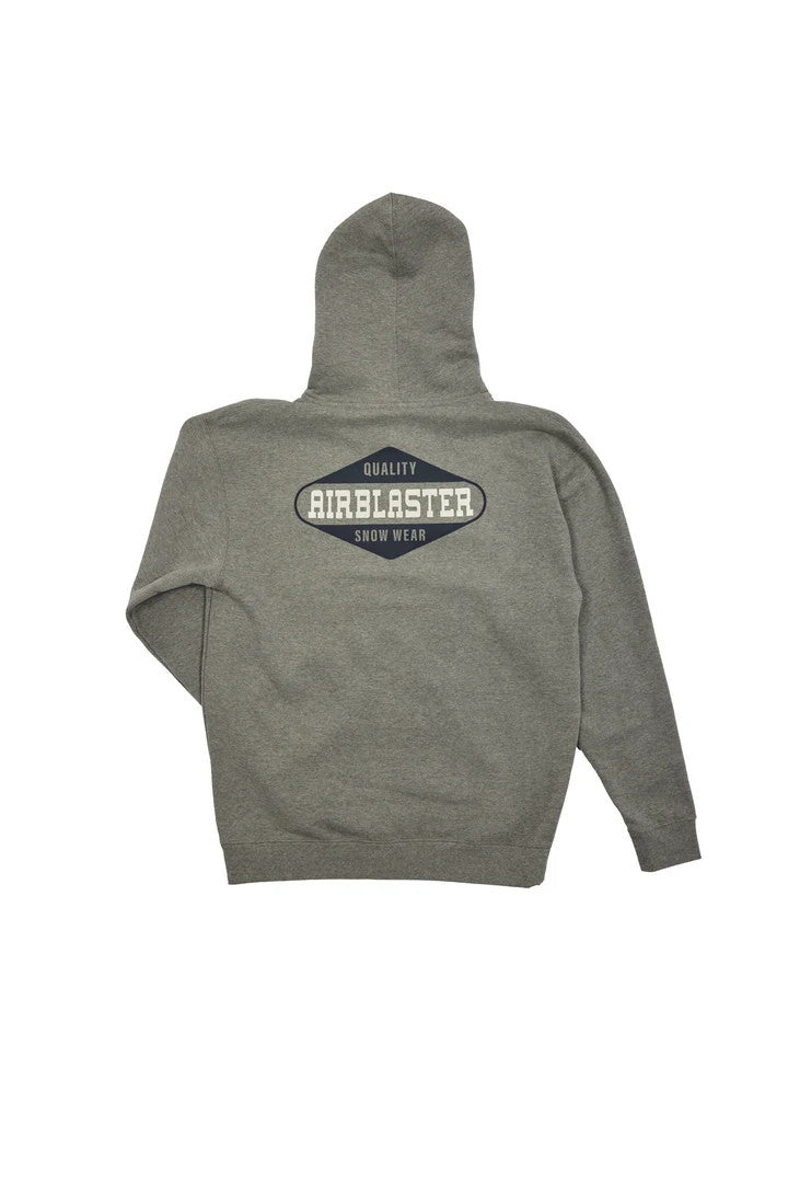 Airblaster Męska Bluza Wrench Full Zip Gunmetal Heather