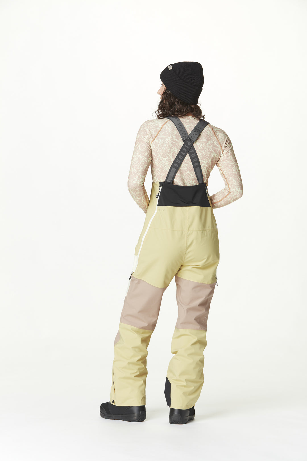 Picture Organic Damskie Spodnie Bib Elwy 20/15 Roebuck Lime