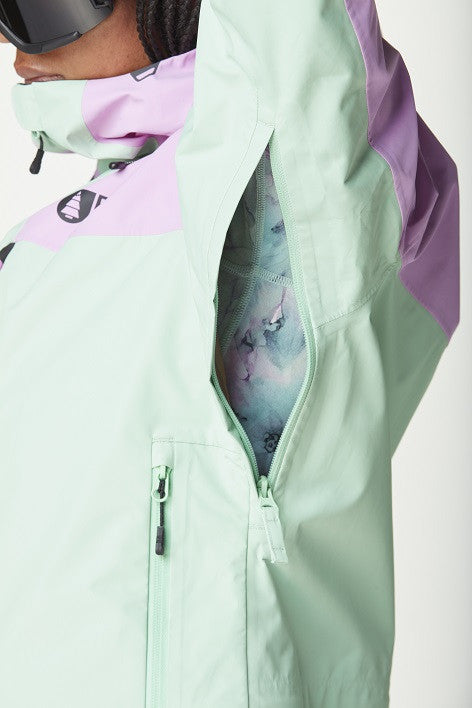 Picture Organic Damska Kurtka Sylva 3L 20/15 Orchid Green