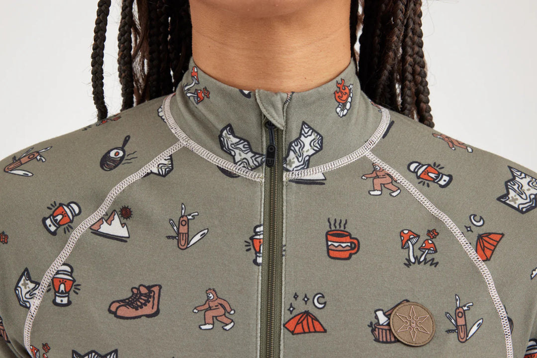 Airblaster Damski Hoodless Ninja Suit Shroom