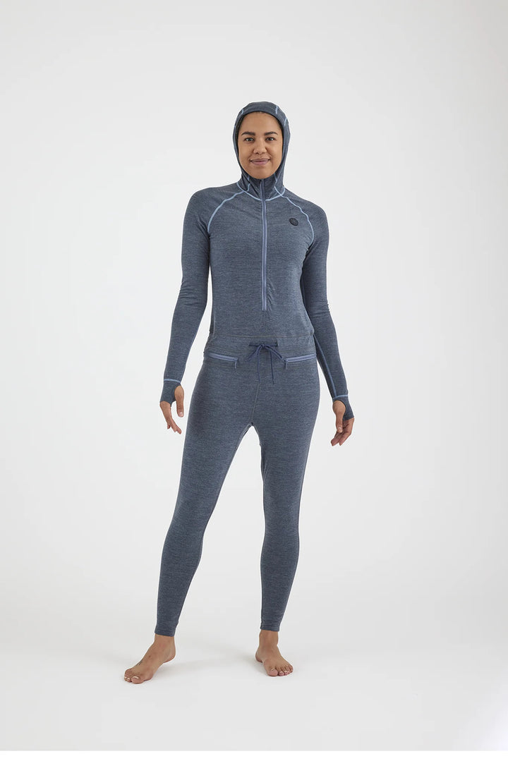 Airblaster Damski Merino Ninja Suit Czarny