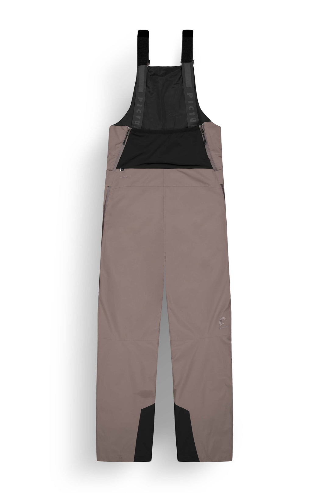 Picture Organic Damskie Spodnie na Szelkach U62 20/15 Deep Taupe