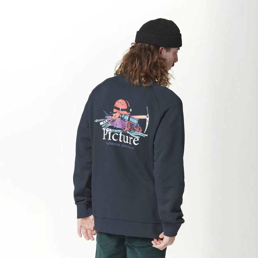 Picture Organic Męska Bluza Toanah Dark Blue