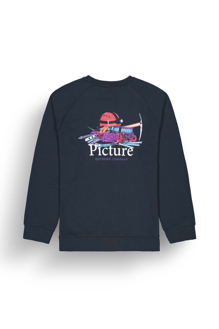 Picture Organic Męska Bluza Toanah Dark Blue