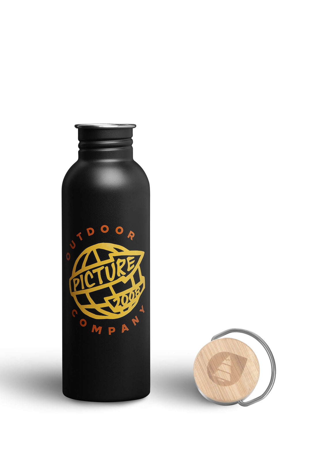 Picture Organic Bidon Hampton 750ml Czarny