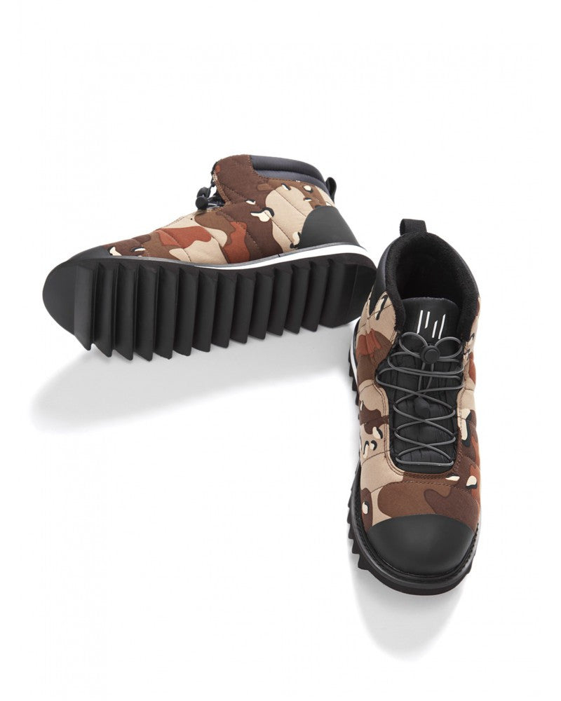 Holden Męskie Buty Zimowe Apres Brązowe Camo