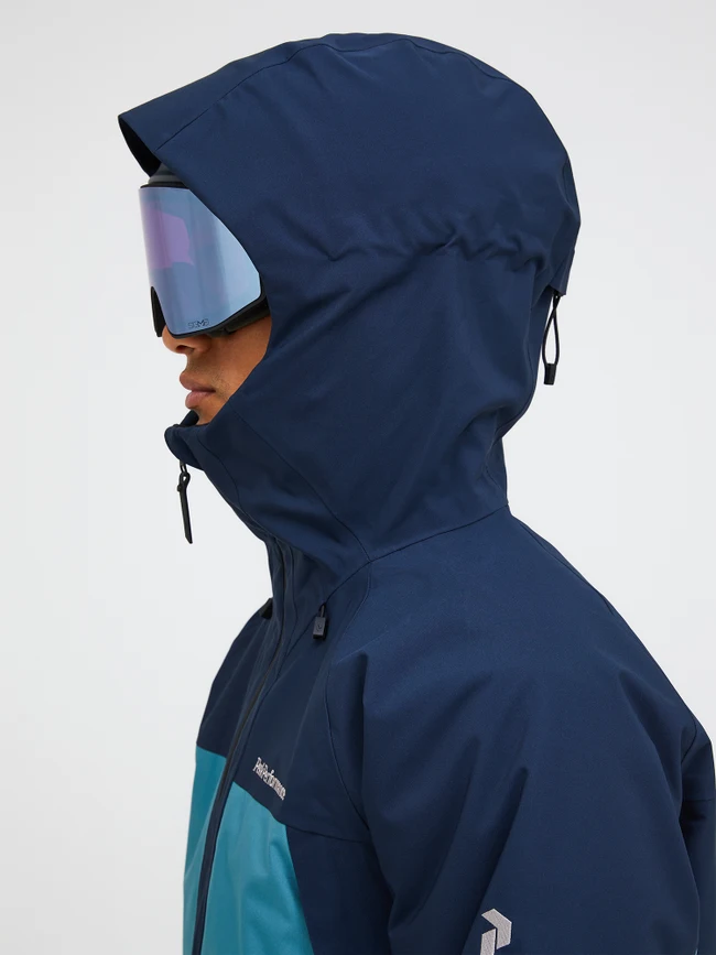 Peak Performance Męska Kurtka Edge Insulated Granatowa