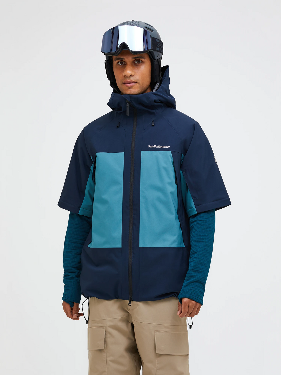 Peak Performance Męska Kurtka Edge Insulated Granatowa