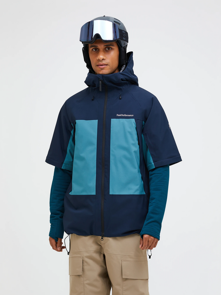Peak Performance Męska Kurtka Edge Insulated Granatowa