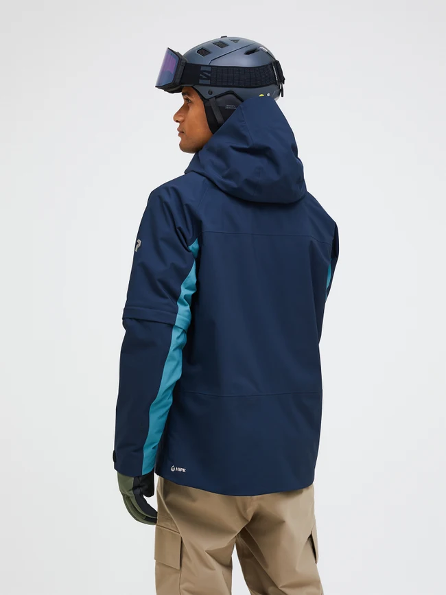 Peak Performance Męska Kurtka Edge Insulated Granatowa