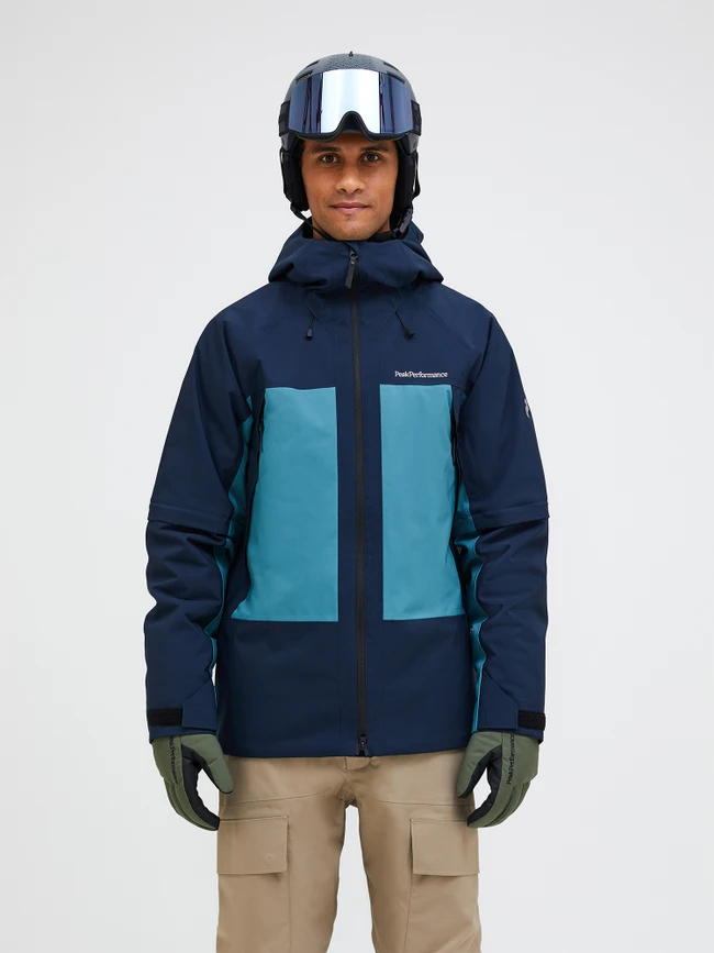 Peak Performance Męska Kurtka Edge Insulated Granatowa