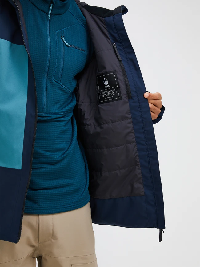 Peak Performance Męska Kurtka Edge Insulated Granatowa