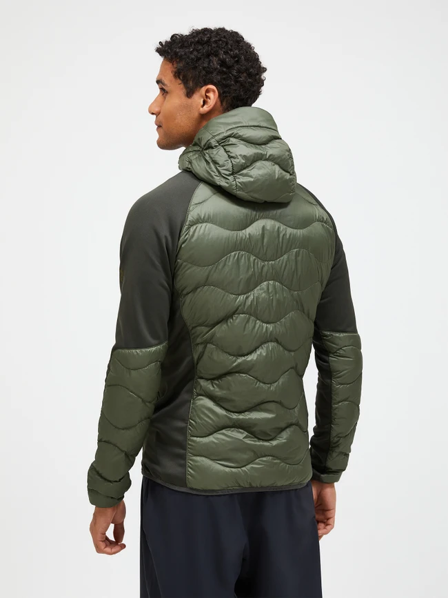 Peak Performance Męska Bluza Helium Down Olive