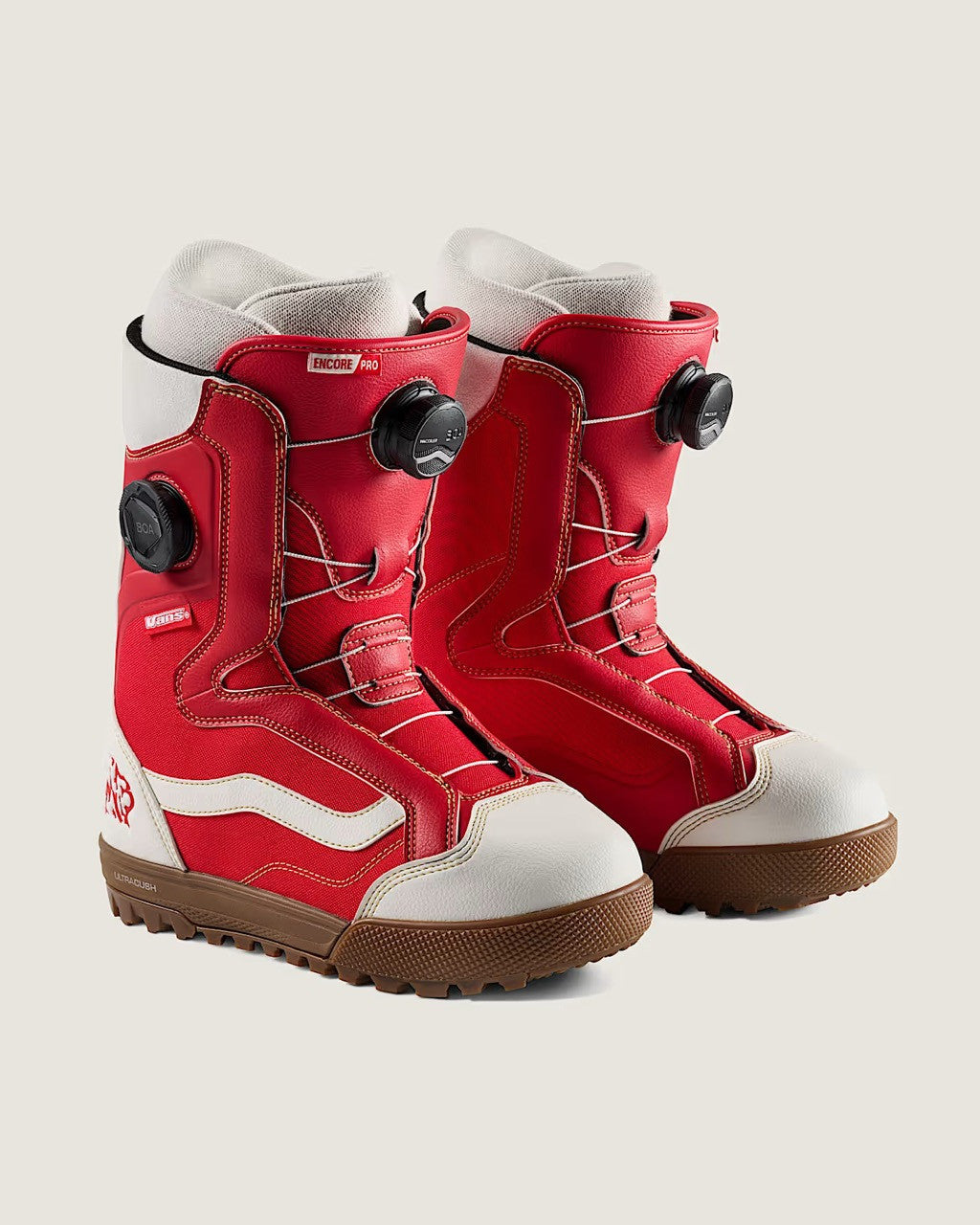 Vans Damskie Buty Encore Pro Racing Red/Marshmallow