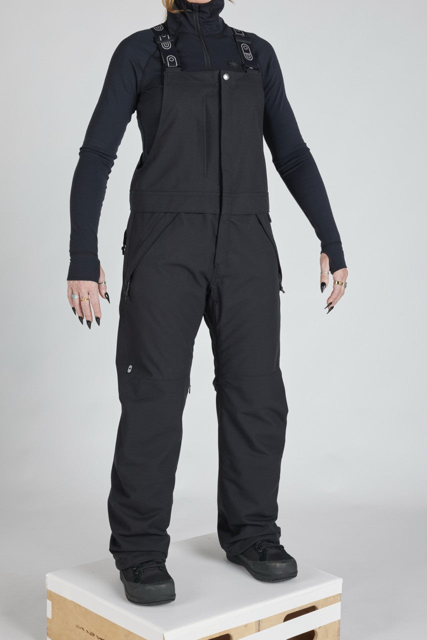 Airblaster Damskie Spodnie Bib Sassy Black