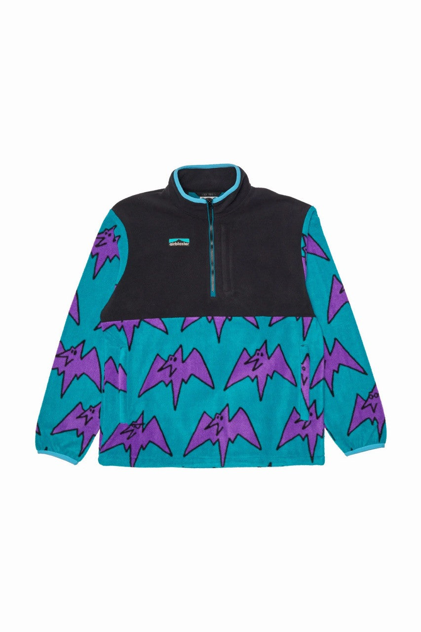 Airblaster Meski Polar Fleece Half Zip Big Huck Terry