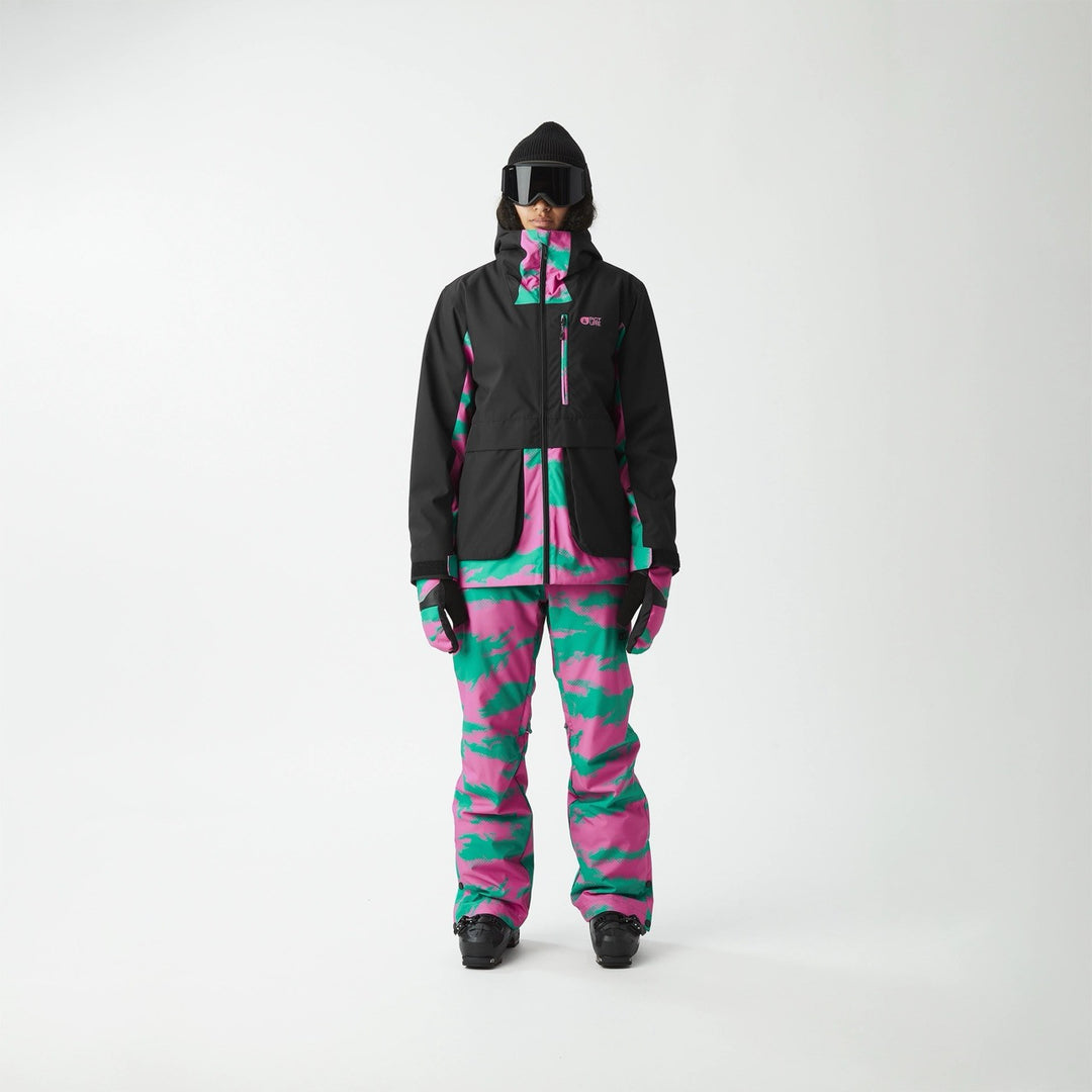 Picture Organic Damska Kurtka Glawi 10/10 Retro Bliss Print