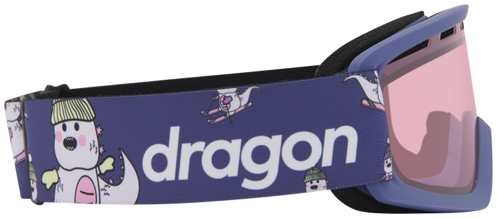 Dragon Gogle Lil D Kaiju, Szybka Light Rose