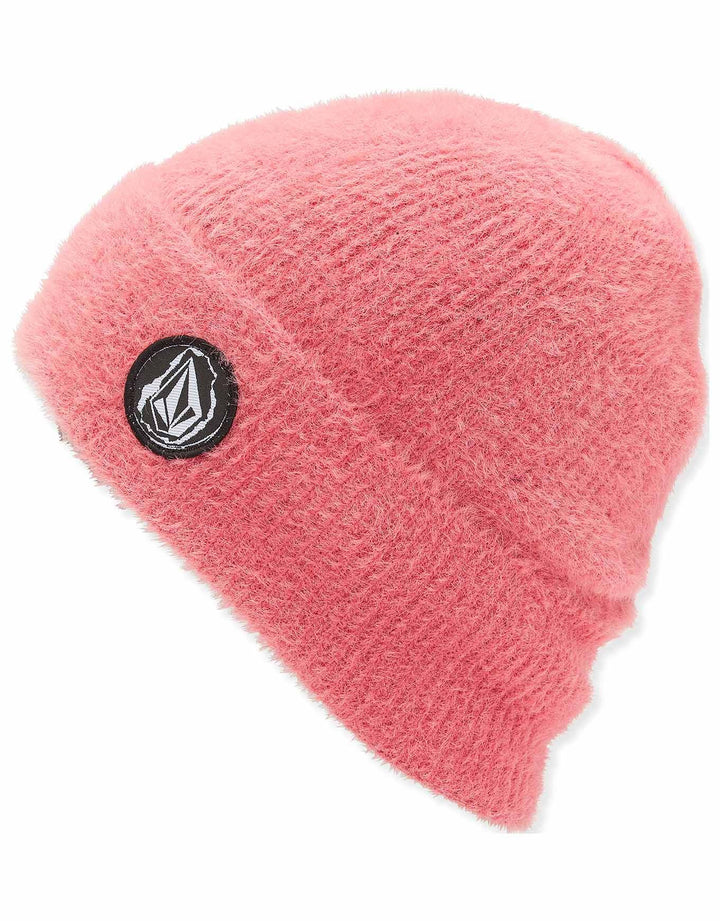 Volcom Damska Czapka Fuzz Teddy Mesa Rose