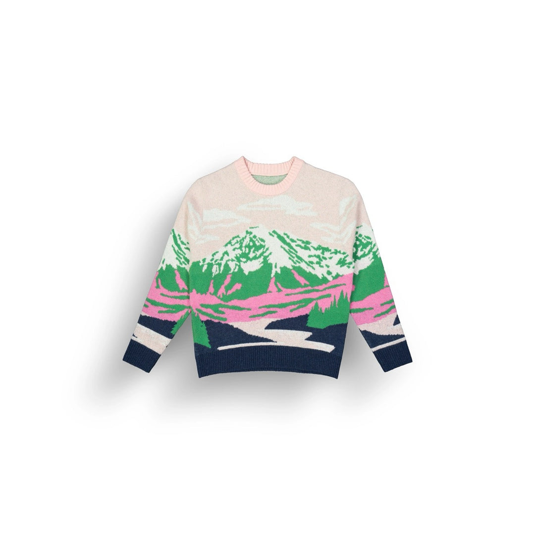 Picture Organic Damski Sweter Wak Cloudy Landscape Women