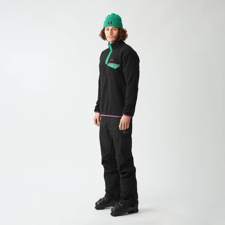 Picture Organic Meski Polar Arcca 1/4 Zip Black