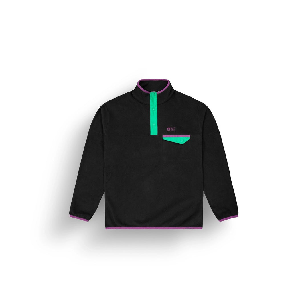 Picture Organic Damski Polar Arcca 1/4 Zip Black