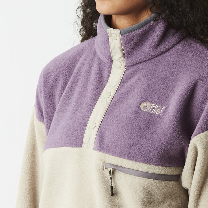 Picture Organic Damski Polar Arcca 1/4 Zip Pure Cashmere