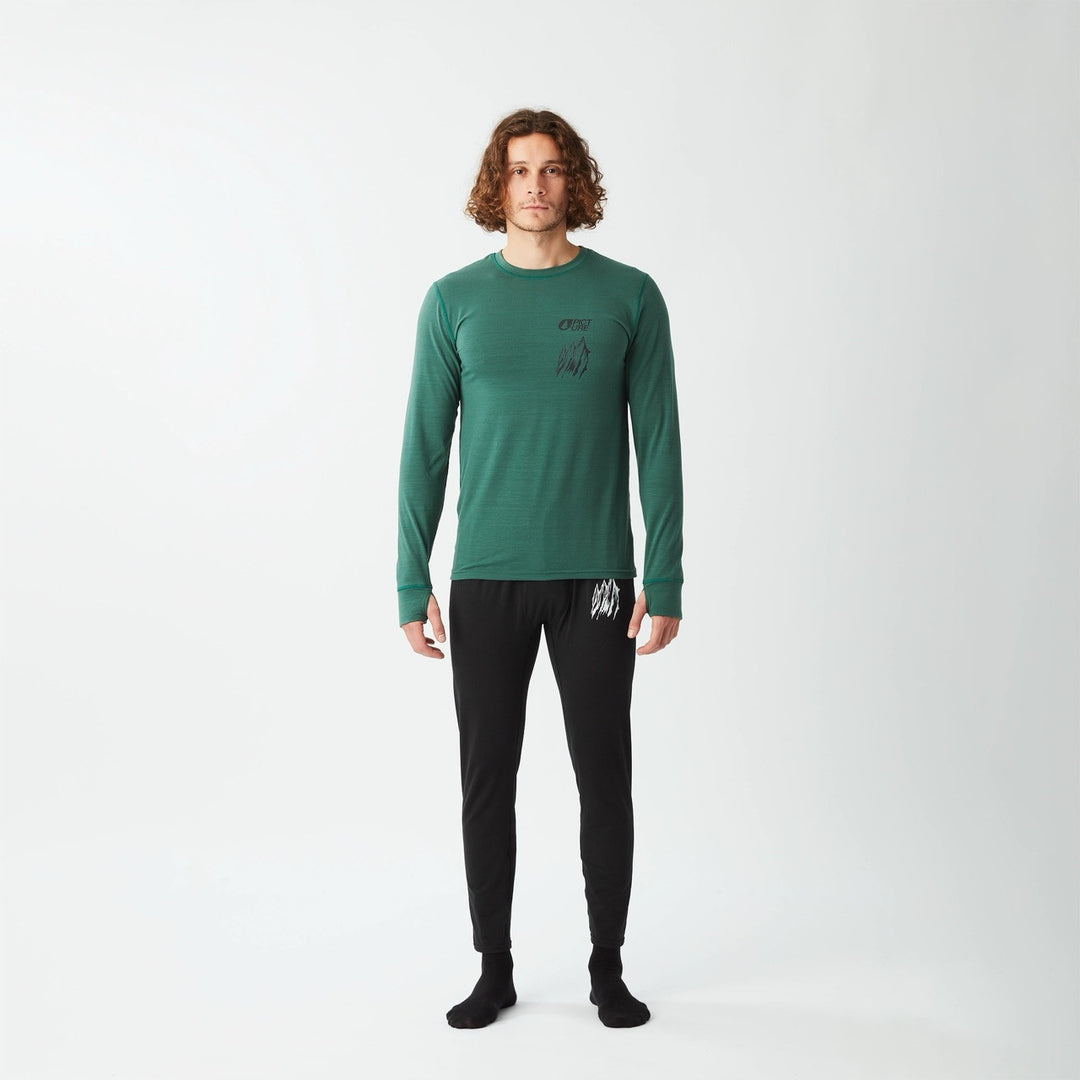 Picture Organic Meskie Spodnie Termiczne Lhotse Black