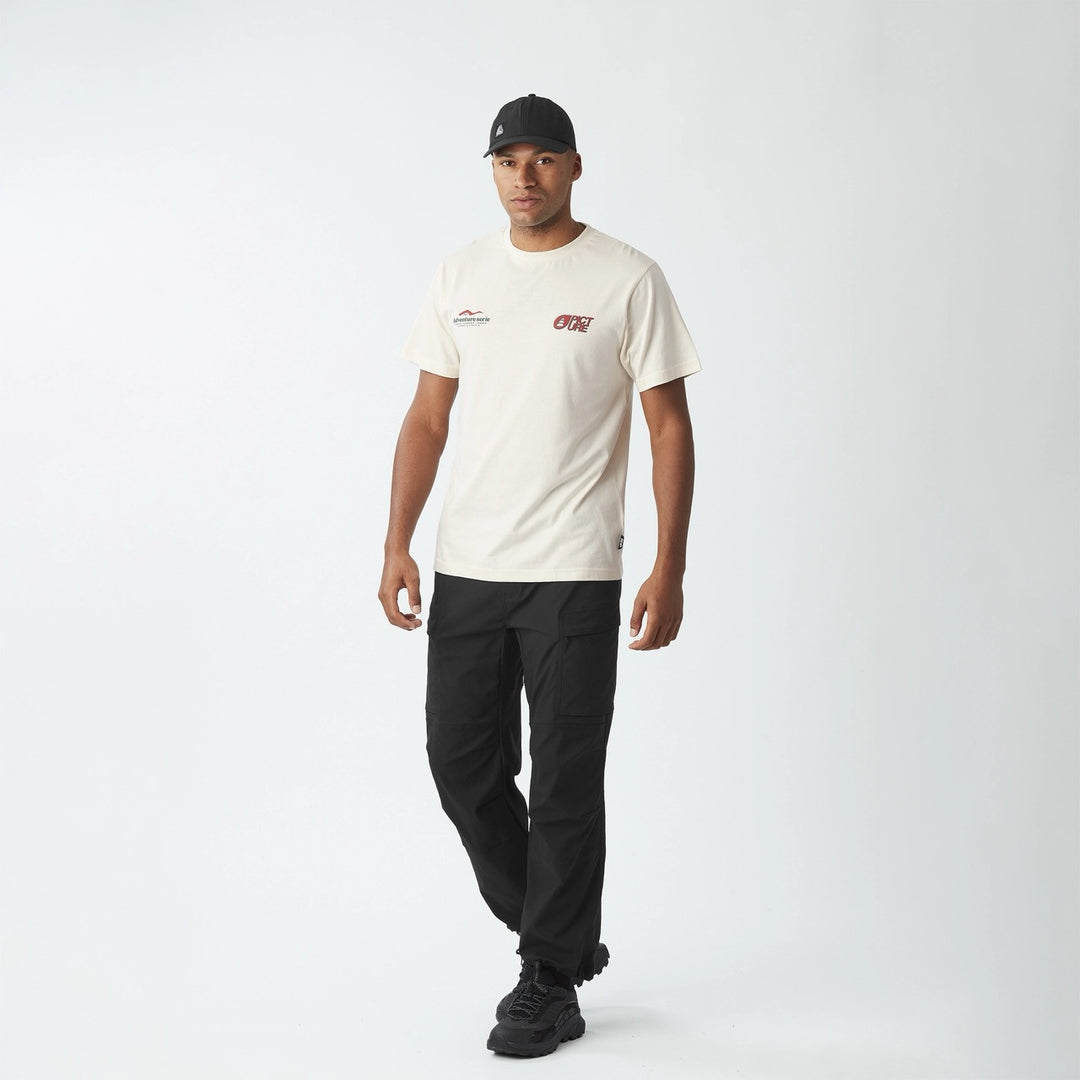 Picture Organic Meski T-Shirt D&amp;S Chamonix S/S Natural White