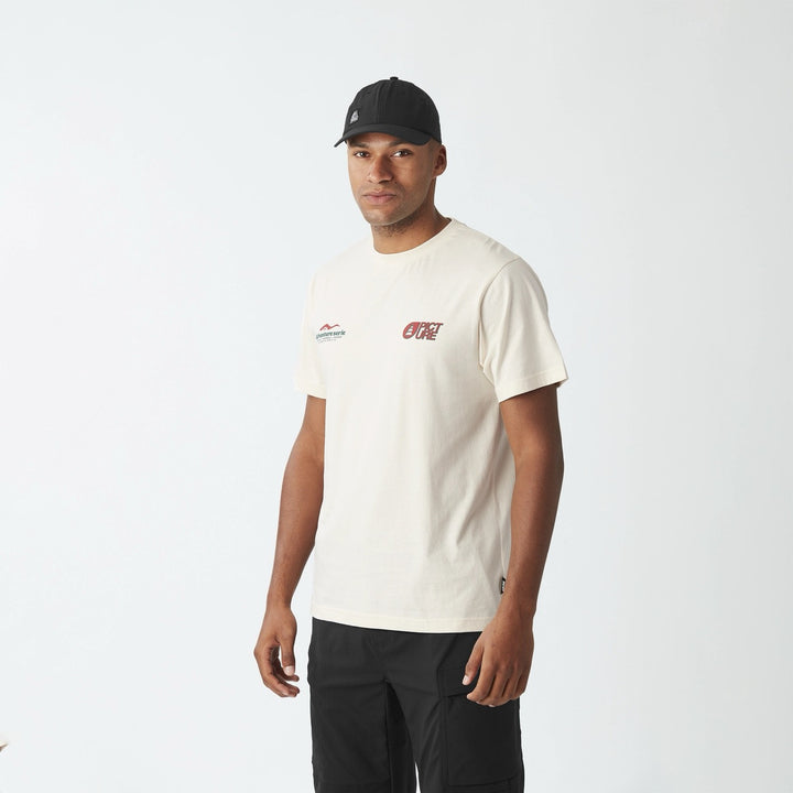 Picture Organic Meski T-Shirt D&amp;S Chamonix S/S Natural White