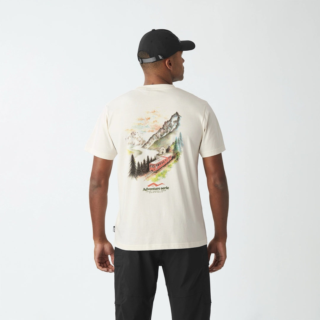 Picture Organic Meski T-Shirt D&amp;S Chamonix S/S Natural White