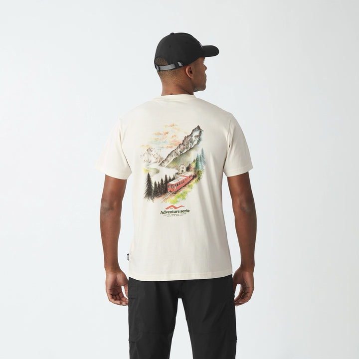 Picture Organic Meski T-Shirt D&amp;S Chamonix S/S Natural White