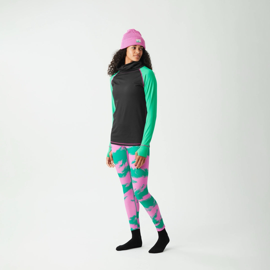 Picture Organic Damskie Spodnie Termiczne Milita Retro Bliss