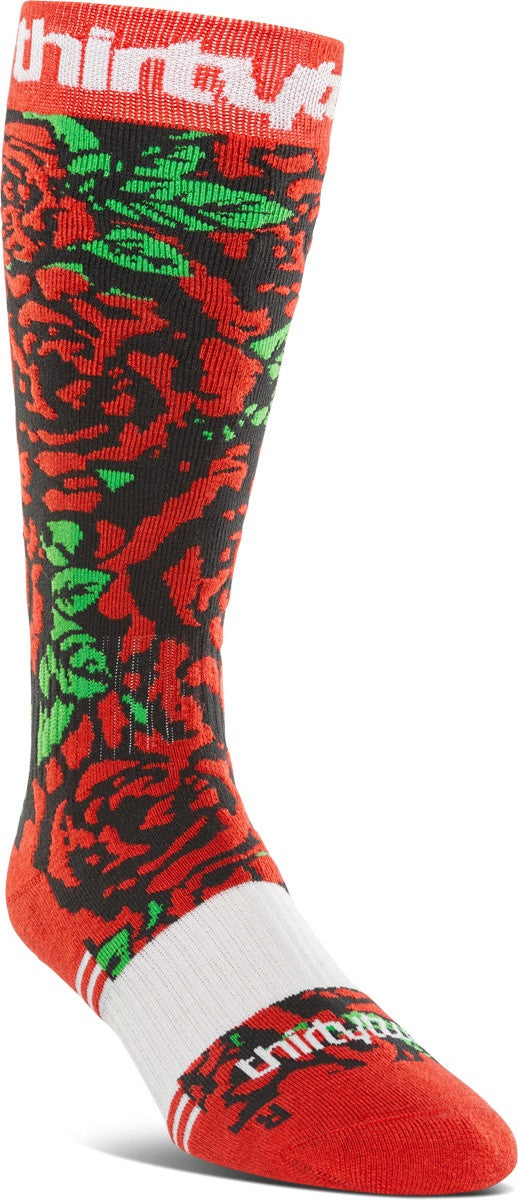 Thirty Two Damskie Skarpetki Double Red/Black