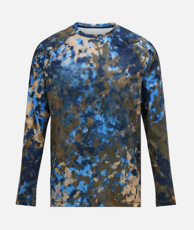 Peak Performance Meska Bluza Aop Spirit Frosty Haze