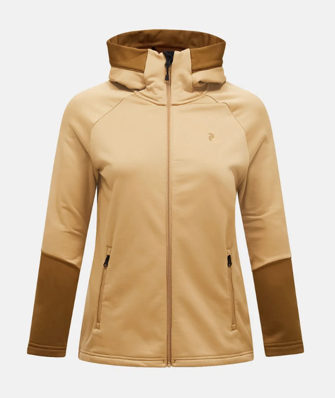 Peak Performance Damska Bluza Rider Essentials Zip Sierra Sand/Earthy Summit