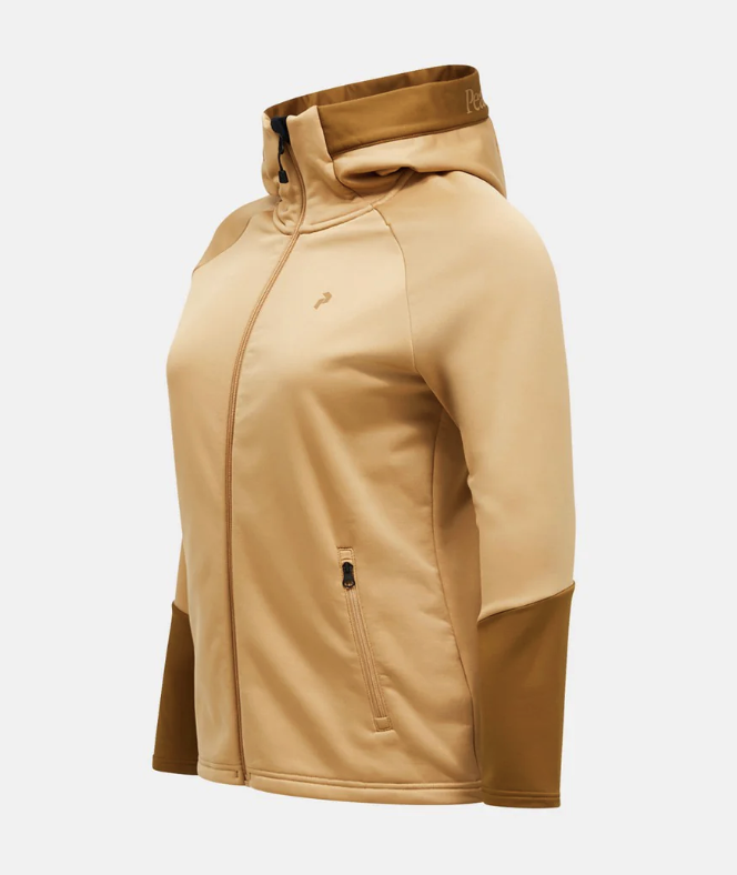 Peak Performance Damska Bluza Rider Essentials Zip Sierra Sand/Earthy Summit