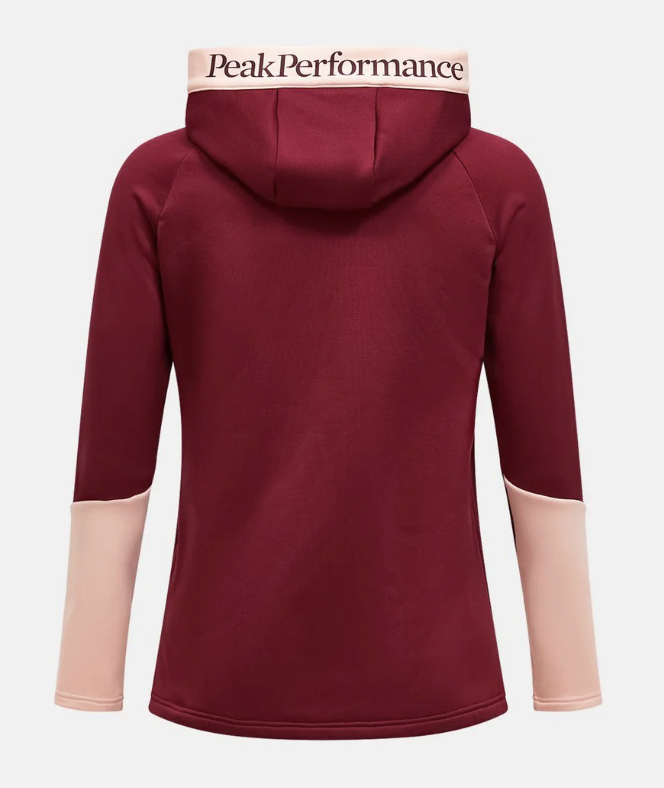 Peak Performance Damska Bluza Rider Essentials Zip Vertical Zenith/Peach Fuzz