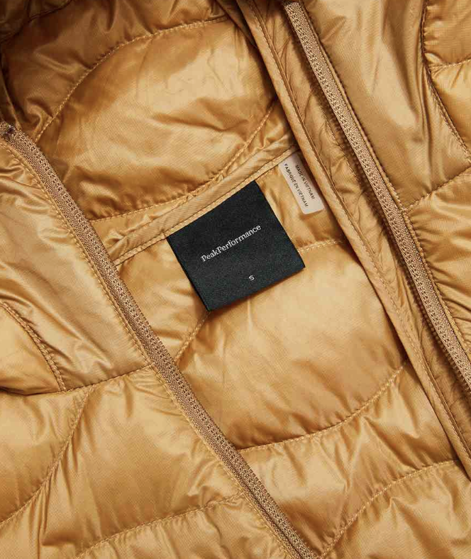 Peak Performance Damskia Bluza Helium Down Hybrid Hood Sierra Sand
