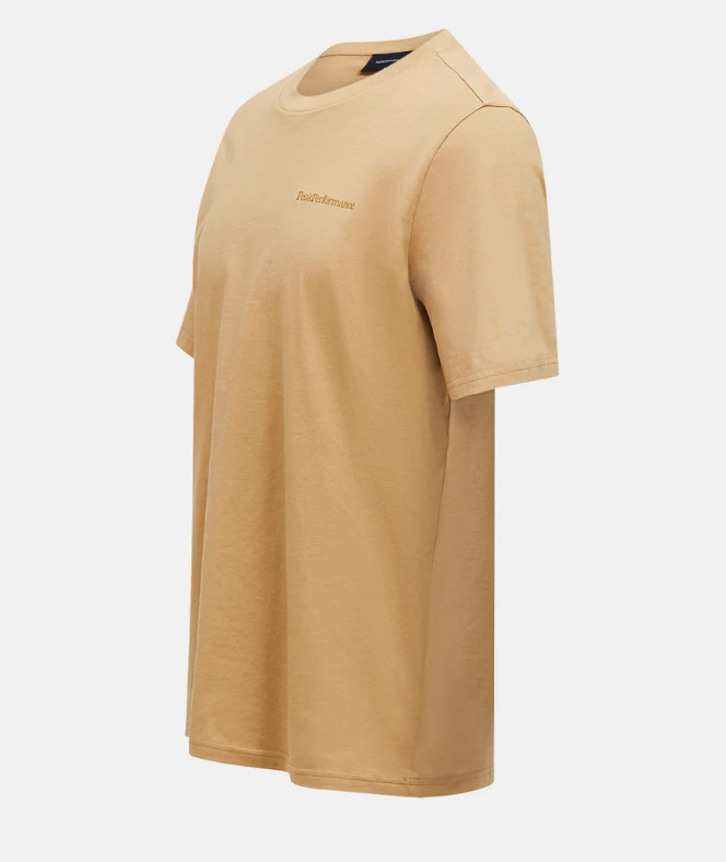 Peak Performance Meski T-Shirt Original Small Logo Sierra Sand