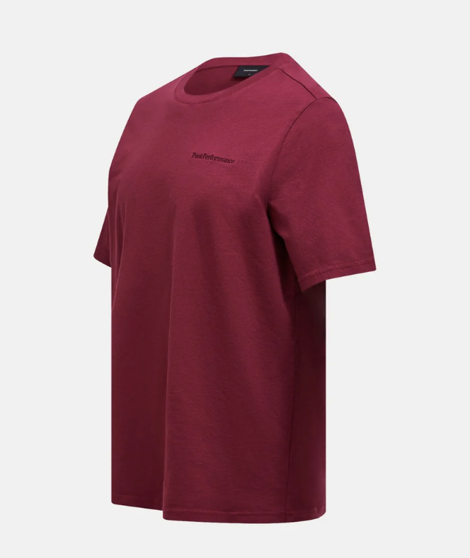 Peak Performance Meski T-Shirt Original Small Logo Vertical Zenith